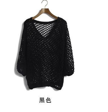 Summer New Women Thin Pullovers Sweaters Casual