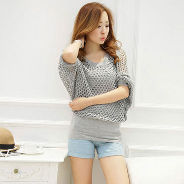 Summer New Women Thin Pullovers Sweaters Casual