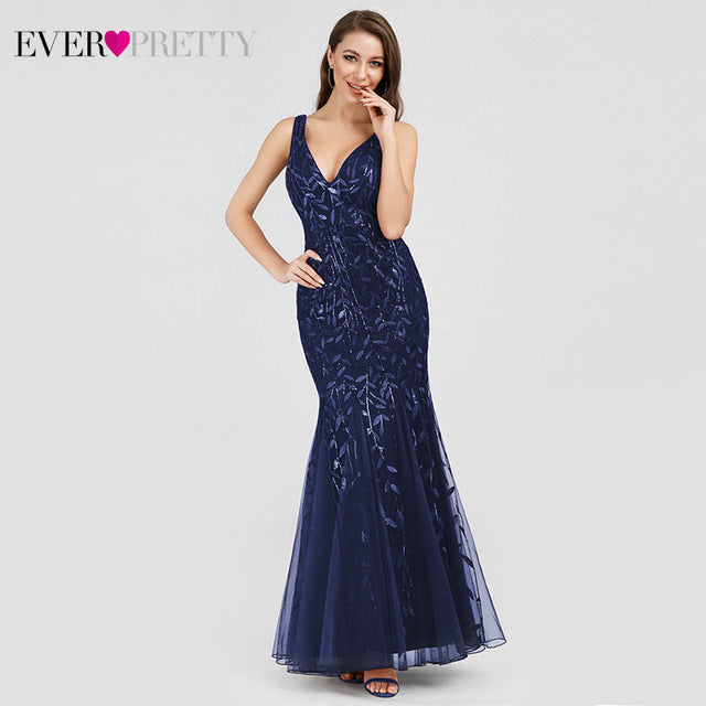 Women Prom Dress Short Sleeve Lace Appliques Tulle Mermaid Long Dress Party Gowns