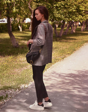 New Spring Summer Women Fashion Suit Pants