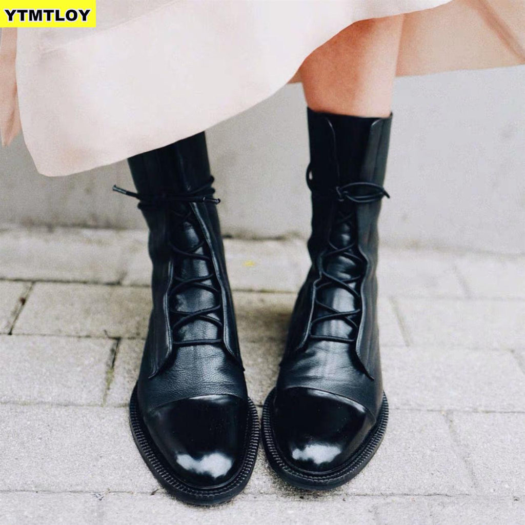 New 2020 Winter Thick With Thick Bottom British Locomotive Martin Boots For Cylinder Knight Ladies Boots