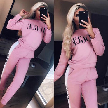 New Womens Hoodies  Print Hoody Solid O-Neck Sweatshirt