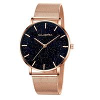 Ladies Watch Starry Sky Diamond Dial Women Bracelet Watches