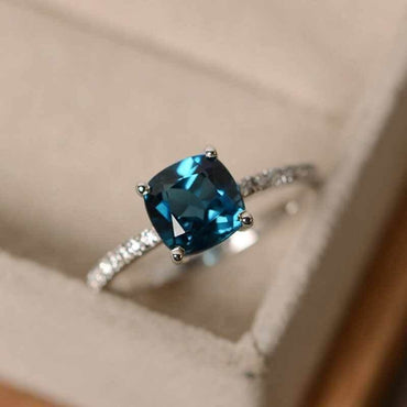 Blue Series Women Ring 4 Color Available Engagement Ring