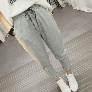 Women's Pants New Summer Casual Loose Harem Pants Cotton