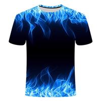 2020 new 3d t shirt Black Tee Casual Top Camiseta Streatwear Short Sleeve
