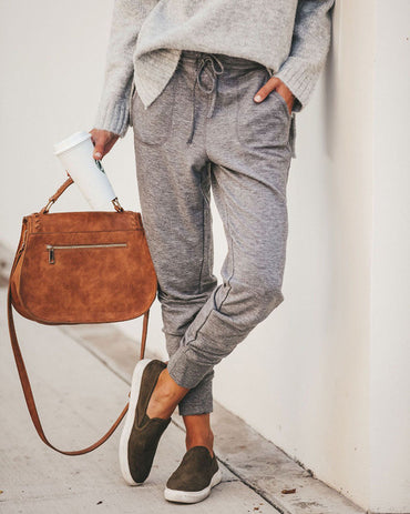 New Women Jogger Pants Casual Loose Drawstring Sweatpants Sports Soft Trousers