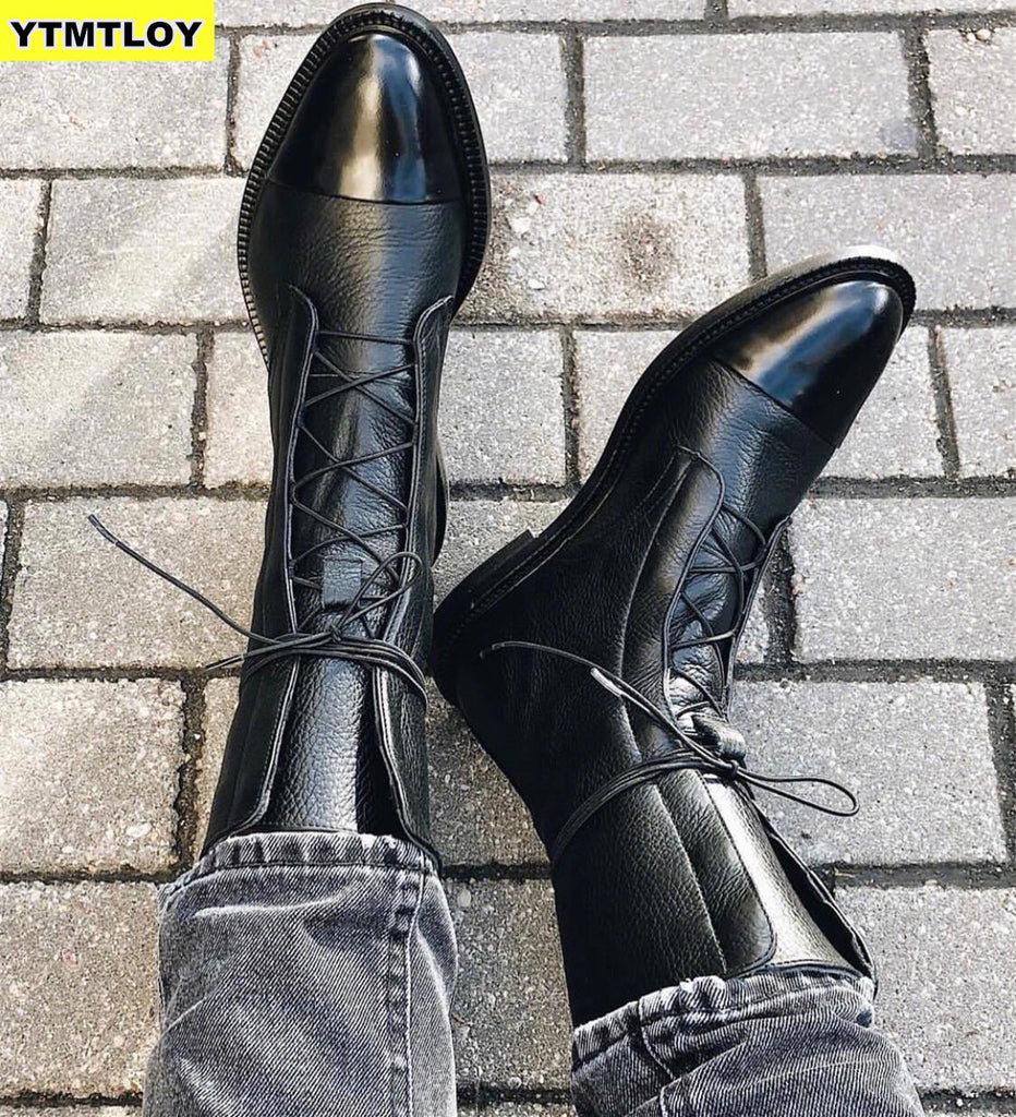 New 2020 Winter Thick With Thick Bottom British Locomotive Martin Boots For Cylinder Knight Ladies Boots