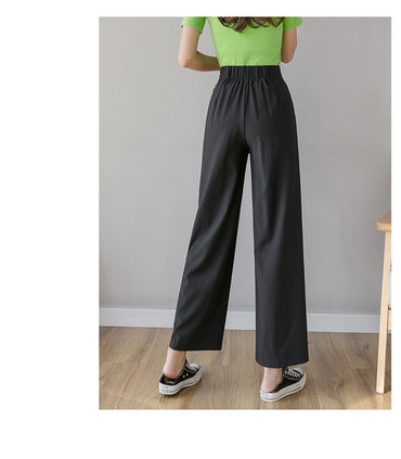 High Waist Chiffon Wide Pants Women's 2020