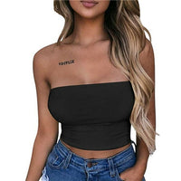 2020 New Women Sexy Casual Crop Top