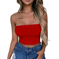 2020 New Women Sexy Casual Crop Top