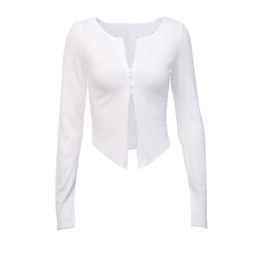 New Women Autumn Double Zippers Sweaters Jacket Slim
