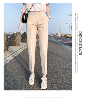 Plus Size Formal Pants for Women Office Lady Style Work