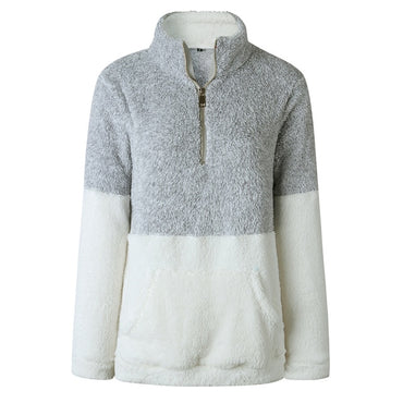 Winter New Warm Turtleneck Women Hoodies