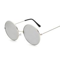 New Fashion Candy Vintage Round Mirror Sunglasses Women
