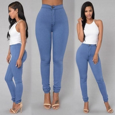 New Brand Plus Size 2XL High Waist Casual Stretch Women Pencil Pants