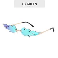 New 2019 Fashion Fire Flame Sunglasses Women