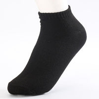 10Pairs Solid Mesh Men's Socks - GaGodeal