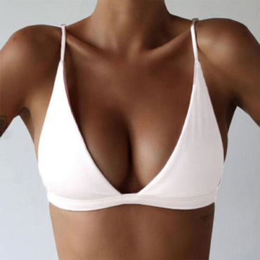 Tops Bra 3/4 Wire Free